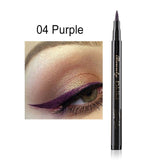 Colorful Seal Stamp Liquid Eyeliner Pen Waterproof Fast Dry Black Eye Liner Pencil With Eyeliner Cosmetic Double-ended Eyeliner
