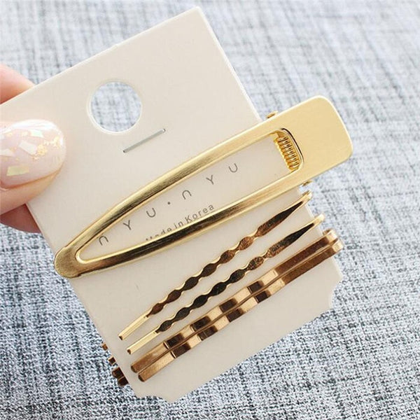 3pcs/set Pearl Metal Hair Clip Bobby Pin Barrette Hairpin Hair Accessories Beauty Styling Tools Hairpins Hairclip Women