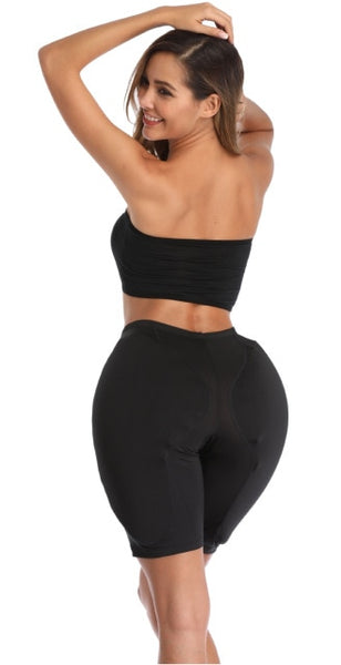 2PS Boyshort Sponge Padded Butt Lifter Hip Enhancer Sponge Hip Pad Buttock Lifter Beauty Ajusen for Women Men Crossdresser