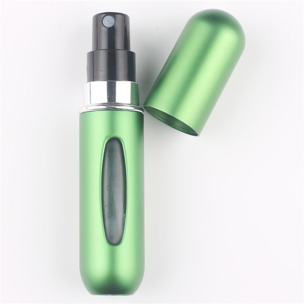 Travel Mini Refillable Conveniet Empty Atomizer Perfume Bottles Scent Pump Spray Case parfum airless pump cosmetic container 5cc