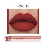 O.TWO.O Matte Lipstick Liquid Waterproof Long Lasting Velvet Lip Gloss Makeup Smooth Pigment Lip Tint Red Lips Cosmetics