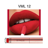 O.TWO.O Matte Lipstick Liquid Waterproof Long Lasting Velvet Lip Gloss Makeup Smooth Pigment Lip Tint Red Lips Cosmetics