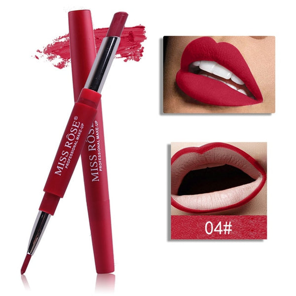 20 color lip makeup liner waterproof long-lasting red lip pencil lipstick nude makeup ladies cosmetics