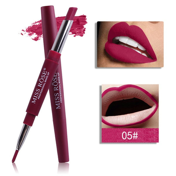 20 color lip makeup liner waterproof long-lasting red lip pencil lipstick nude makeup ladies cosmetics