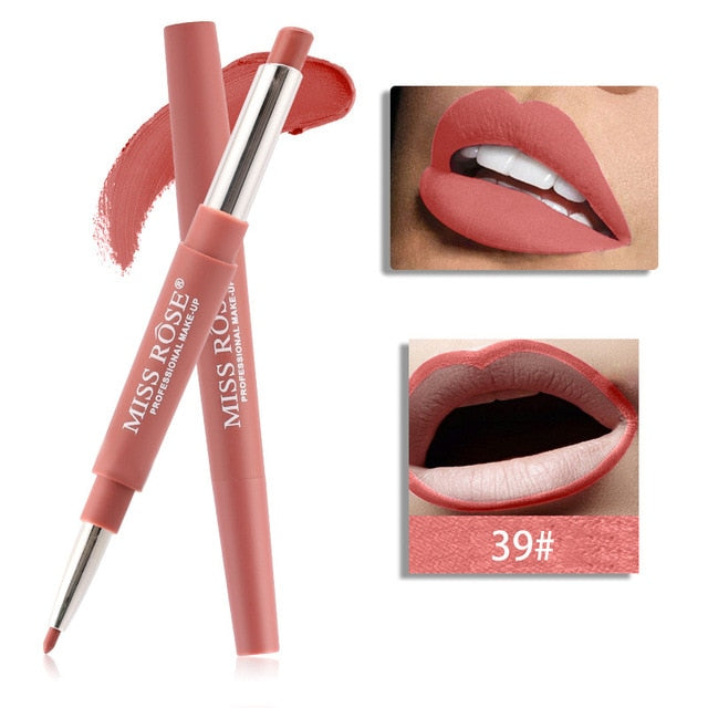 20 color lip makeup liner waterproof long-lasting red lip pencil lipstick nude makeup ladies cosmetics
