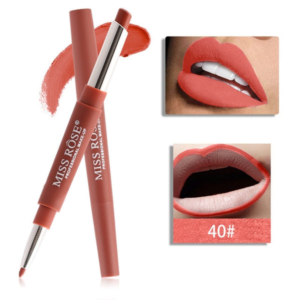 20 color lip makeup liner waterproof long-lasting red lip pencil lipstick nude makeup ladies cosmetics