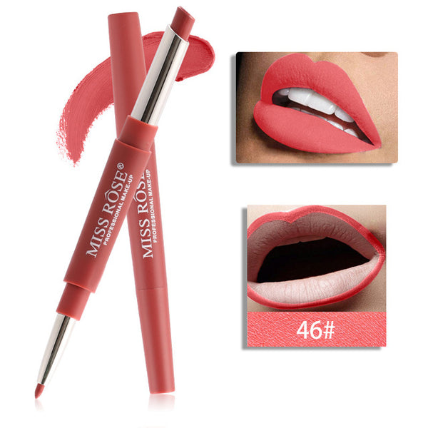 20 color lip makeup liner waterproof long-lasting red lip pencil lipstick nude makeup ladies cosmetics