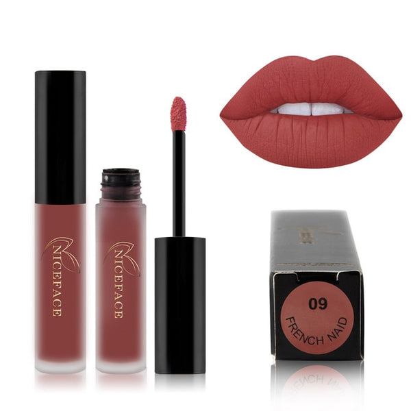 26 color liquid lipstick sexy nude matte liquid lipstick waterproof lasting moisturizing lip gloss lips cosmetics