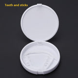 Comfortable Natural Cosmetic Fake Tooth Cover Snap On Silicone Perfect Smile Veneers Teeth Upper Beauty Tool Teeth for Men Women
