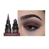 Colorful Seal Stamp Liquid Eyeliner Pen Waterproof Fast Dry Black Eye Liner Pencil With Eyeliner Cosmetic Double-ended Eyeliner