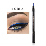 Colorful Seal Stamp Liquid Eyeliner Pen Waterproof Fast Dry Black Eye Liner Pencil With Eyeliner Cosmetic Double-ended Eyeliner