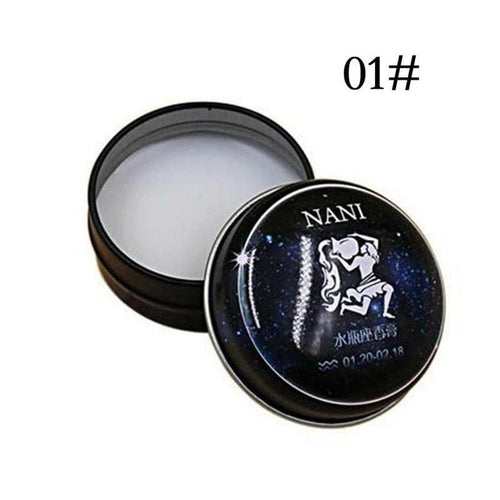 Universal 12 Constellation Solid Perfume Portable Skin Care Balm Deodorants Antiperspirants Women Men Body Romantic Fragrance