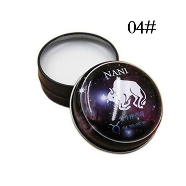 Universal 12 Constellation Solid Perfume Portable Skin Care Balm Deodorants Antiperspirants Women Men Body Romantic Fragrance