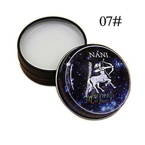 Universal 12 Constellation Solid Perfume Portable Skin Care Balm Deodorants Antiperspirants Women Men Body Romantic Fragrance