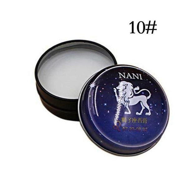 Universal 12 Constellation Solid Perfume Portable Skin Care Balm Deodorants Antiperspirants Women Men Body Romantic Fragrance