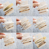 3pcs/set Pearl Metal Hair Clip Bobby Pin Barrette Hairpin Hair Accessories Beauty Styling Tools Hairpins Hairclip Women