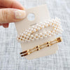 3pcs/set Pearl Metal Hair Clip Bobby Pin Barrette Hairpin Hair Accessories Beauty Styling Tools Hairpins Hairclip Women