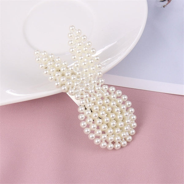 2019 Women Metal Pearl Hair Clip Bobby Pin Barrette Hairpin Hair Accessories Beauty Styling Tools Headdress New Arrival Hairpin