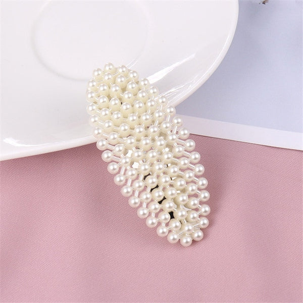 2019 Women Metal Pearl Hair Clip Bobby Pin Barrette Hairpin Hair Accessories Beauty Styling Tools Headdress New Arrival Hairpin