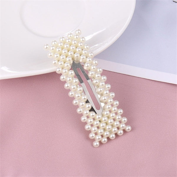 2019 Women Metal Pearl Hair Clip Bobby Pin Barrette Hairpin Hair Accessories Beauty Styling Tools Headdress New Arrival Hairpin
