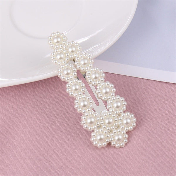 2019 Women Metal Pearl Hair Clip Bobby Pin Barrette Hairpin Hair Accessories Beauty Styling Tools Headdress New Arrival Hairpin