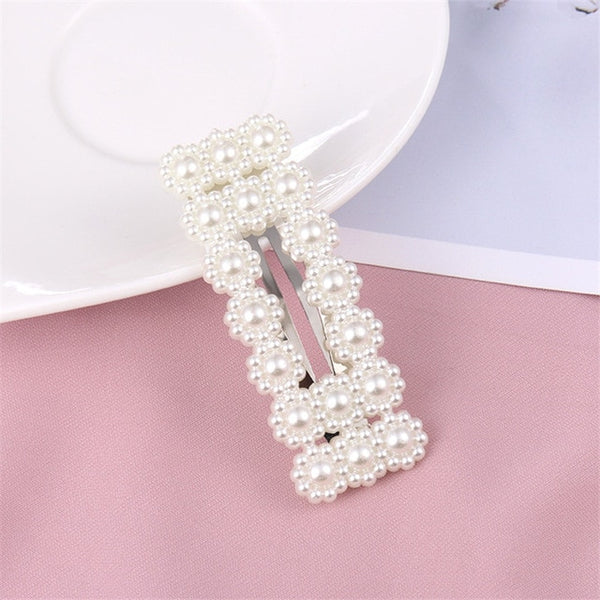 2019 Women Metal Pearl Hair Clip Bobby Pin Barrette Hairpin Hair Accessories Beauty Styling Tools Headdress New Arrival Hairpin