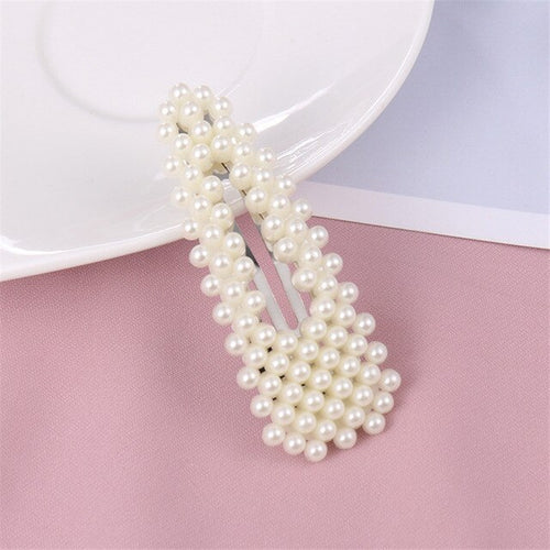 2019 Women Metal Pearl Hair Clip Bobby Pin Barrette Hairpin Hair Accessories Beauty Styling Tools Headdress New Arrival Hairpin