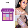 9 Colors Glitter Eyeshadow Palette Matte Eyes Makeup Pallete Eye Shadow Palette Shimmer Diamond Powder Pigment Cosmetics