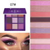 9 Colors Glitter Eyeshadow Palette Matte Eyes Makeup Pallete Eye Shadow Palette Shimmer Diamond Powder Pigment Cosmetics