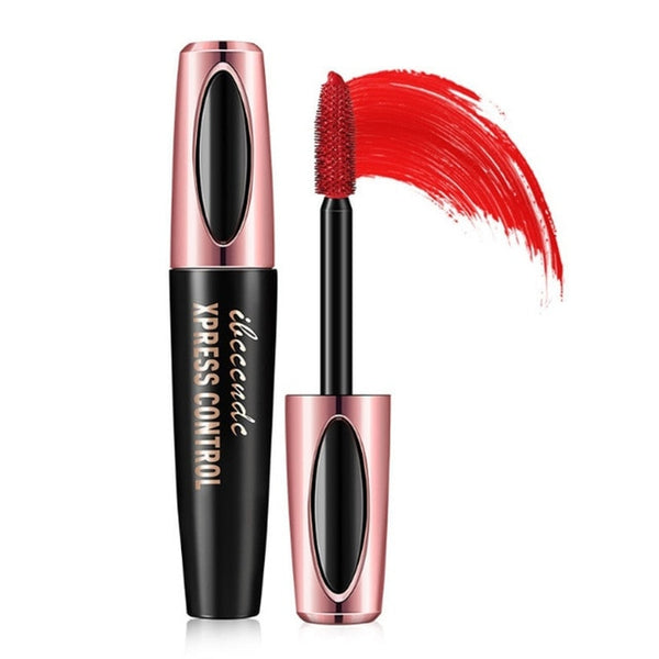 1Pcs Waterproof 4D Makeup Eyelash Mascara Eyelash Makeup Silk Fiber Lash Extension Lash Mascara Tubes Fashion Ladies Cosmetics