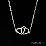 YWXXSZ   New Fashion Love Heart Bracelets for Women Charms Honey Bracelet Engagement Gifts Chain