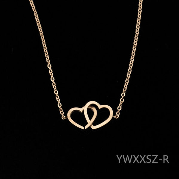 YWXXSZ   New Fashion Love Heart Bracelets for Women Charms Honey Bracelet Engagement Gifts Chain