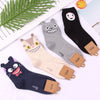Anime My neighbor totoro socks No face cat funny fashion cute cartoon women sock spring autumn comfort happy korean cotton socks