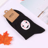 Anime My neighbor totoro socks No face cat funny fashion cute cartoon women sock spring autumn comfort happy korean cotton socks