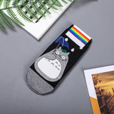 Anime My neighbor totoro socks No face cat funny fashion cute cartoon women sock spring autumn comfort happy korean cotton socks