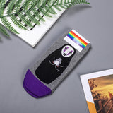 Anime My neighbor totoro socks No face cat funny fashion cute cartoon women sock spring autumn comfort happy korean cotton socks