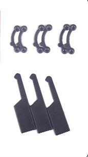 6PCS/Set 3 Size Beauty Nose Up Lifting Bridge Shaper Massage Tool No Pain Nose Shaping Clip Clipper Women Girl Massager