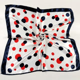 50*50cmFashion Women Square Head Scarf Wraps Scarves Ladies Printed Kerchief Neck Beautiful Scarf Shawl Comfortable