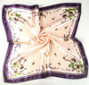 50*50cmFashion Women Square Head Scarf Wraps Scarves Ladies Printed Kerchief Neck Beautiful Scarf Shawl Comfortable
