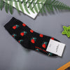 Korean Fruit Strawberry Peach Blueberry Lemon Women Crew Socks Warm Funny Cute Kawaii Streetwear Fashion Cotton Sock Skarpetki