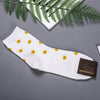 Korean Fruit Strawberry Peach Blueberry Lemon Women Crew Socks Warm Funny Cute Kawaii Streetwear Fashion Cotton Sock Skarpetki
