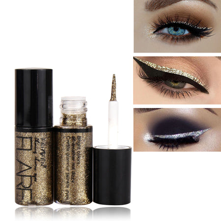 Women Waterproof Highlighter Eyeshadow Pencil Cosmetic Glitter Eye Shadow Eyeliner Pen Eyebrow Color Pencil Easy To Wear