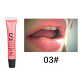 Hot 12ml Candy Color Waterproof Lip Gloss Makeup Lipgloss Long Lasting Glitter Liquid Lipstick for Cosmetics Women Girls TSLM2
