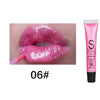 Hot 12ml Candy Color Waterproof Lip Gloss Makeup Lipgloss Long Lasting Glitter Liquid Lipstick for Cosmetics Women Girls TSLM2