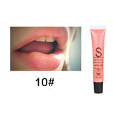 Hot 12ml Candy Color Waterproof Lip Gloss Makeup Lipgloss Long Lasting Glitter Liquid Lipstick for Cosmetics Women Girls TSLM2