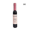 LEARNEVER New Arrival Wine Red Korean Style Lip Tint Baby Pink Lip For Women Makeup Liquid Lipstick Lip gloss red lips Cosmetic