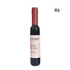 LEARNEVER New Arrival Wine Red Korean Style Lip Tint Baby Pink Lip For Women Makeup Liquid Lipstick Lip gloss red lips Cosmetic