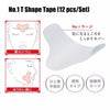 Women Facial Line Wrinkle Sagging Skin Lift Up Tape Frown Smile Lines V-Shape Face Fast Lift Up Makeup Face Wrinkle Remove Tools
