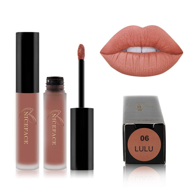 26 color liquid lipstick sexy nude matte liquid lipstick waterproof lasting moisturizing lip gloss lips cosmetics